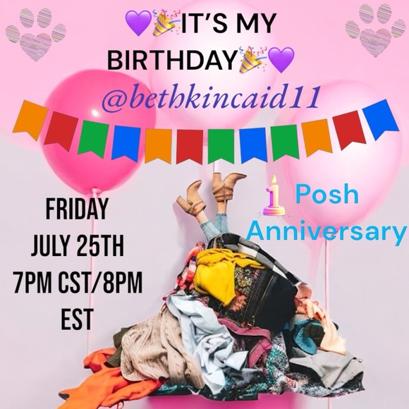 kate spade Handbags - It’s My Birthday Bash w/@bethkincaid11